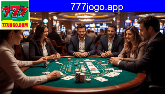 Tela inicial do app 777jogo com catálogo de jogos e eventos